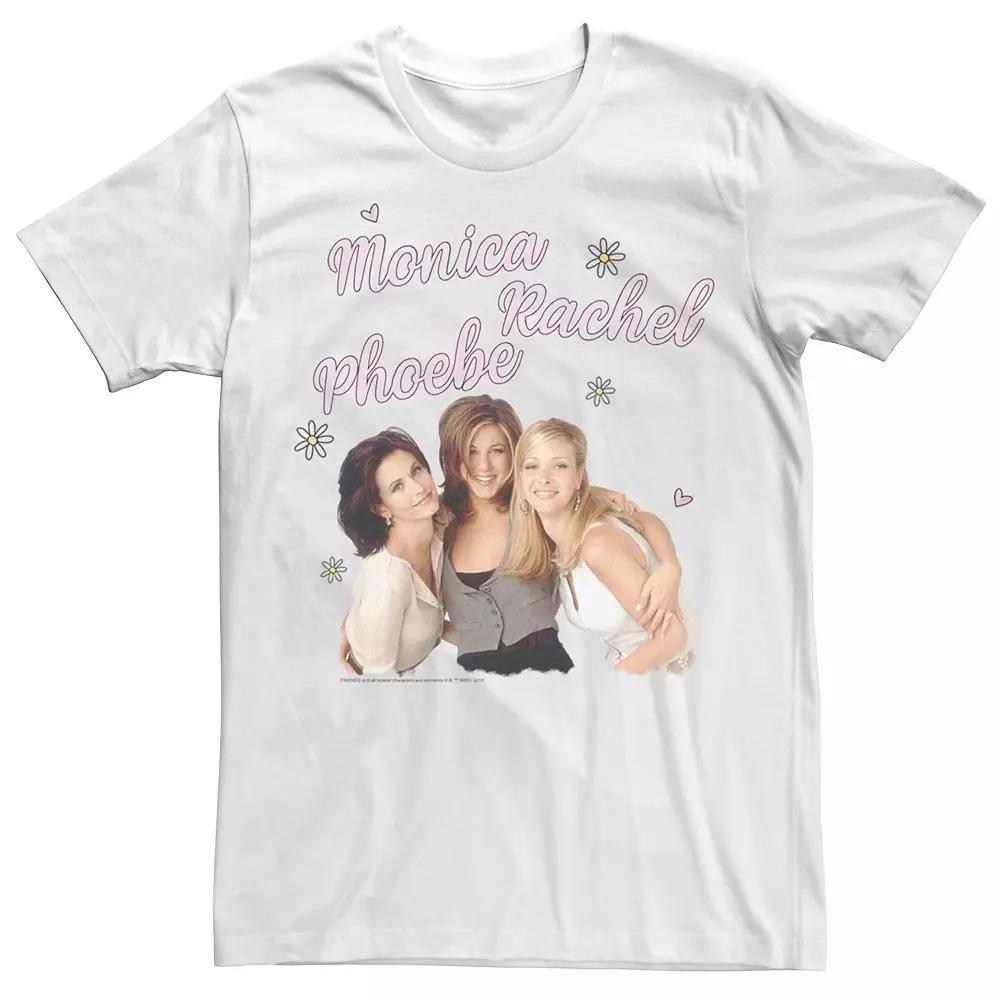 Men's Friends The Girls Bold Text Tee, Size: Small, White Product Image