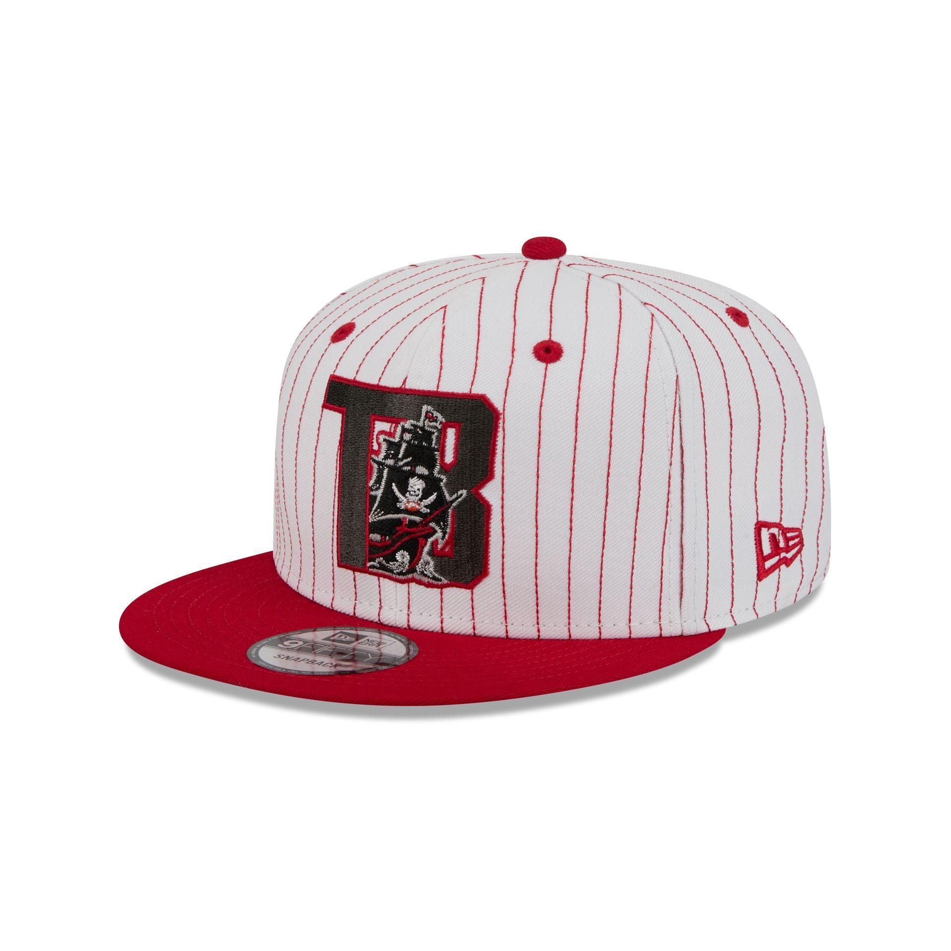 Tampa Bay Buccaneers Deceptor Pinstripe 9FIFTY Snapback Hat Male Product Image