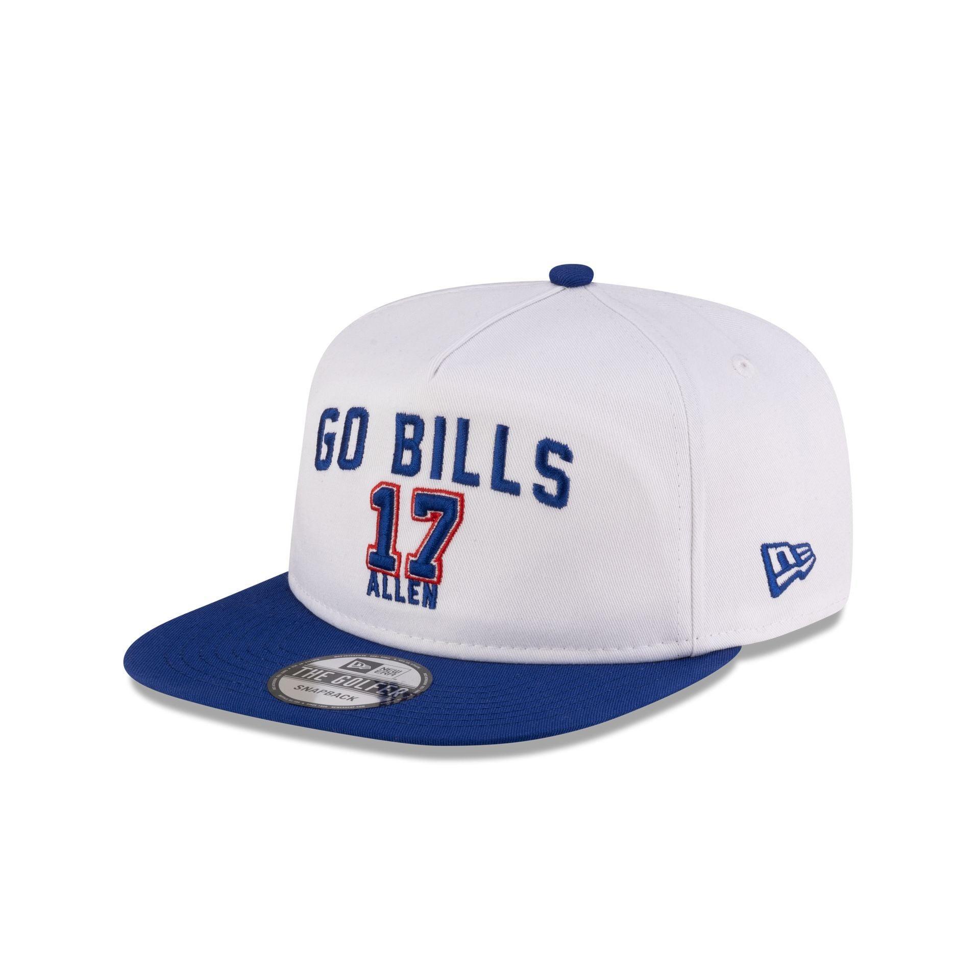 Buffalo Bills Josh Allen MVP White Golfer Hat Male Product Image