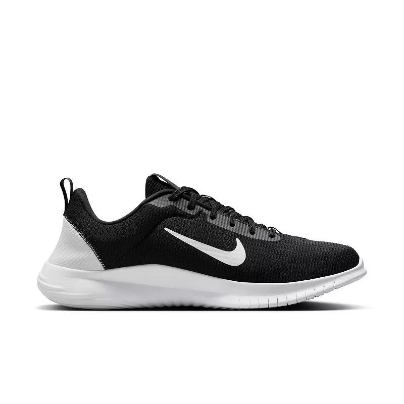 Nike Flex Experience Run 12 Men's Road Running Shoes, Size: 15 4E, Black White Gray Product Image