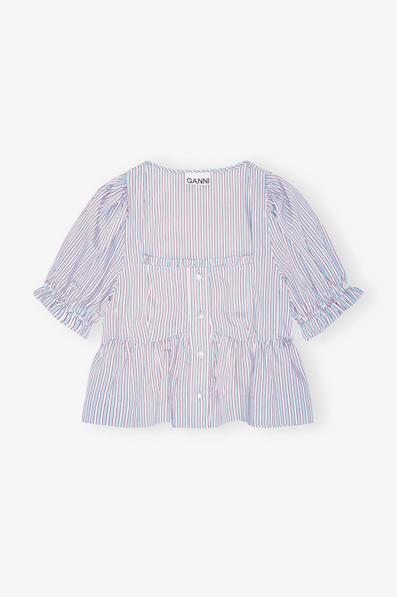 Candy Striped Blouse Product Image