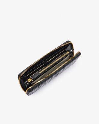 Maheki Zipped Embossed Leather Billfold Product Image