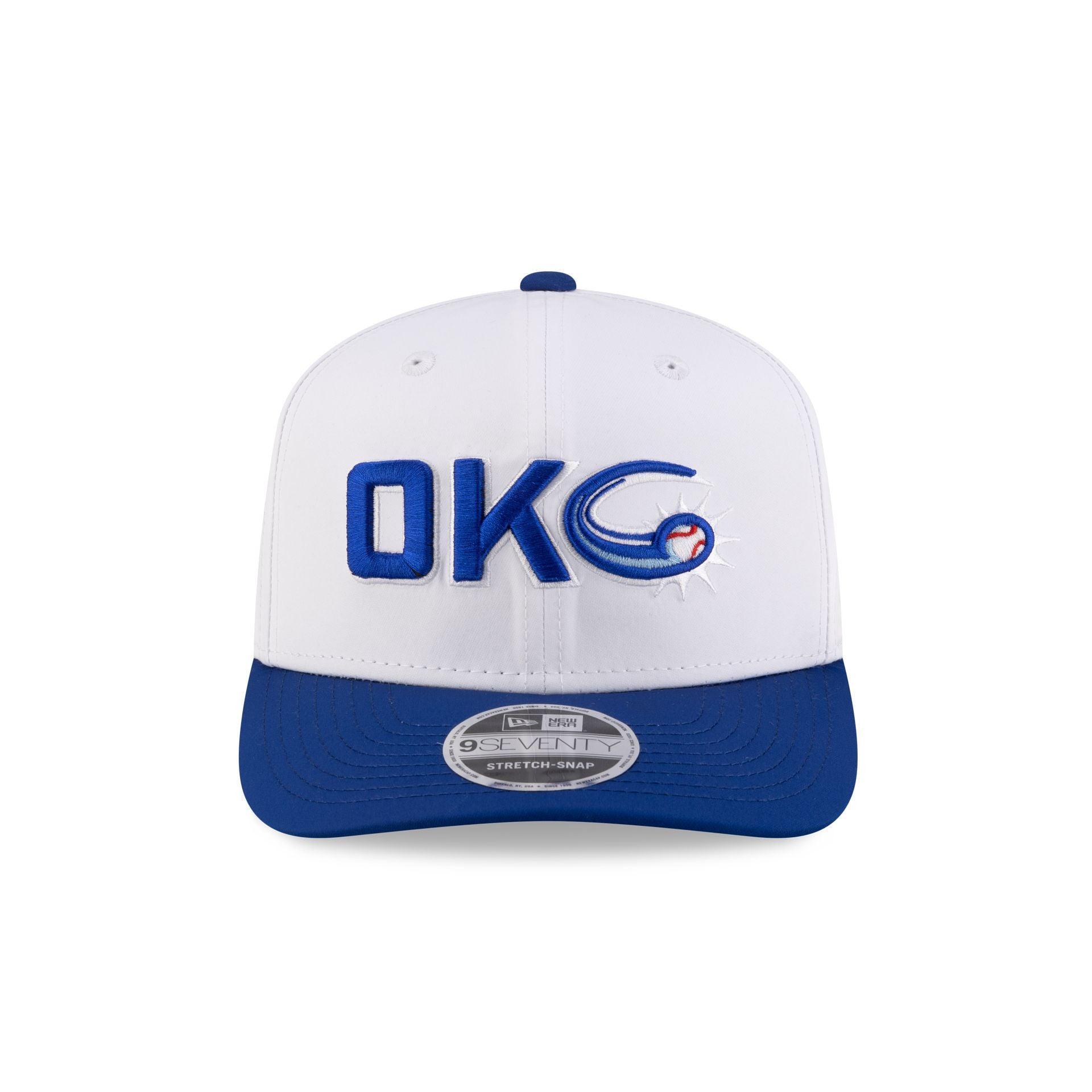 Oklahoma City Comets Optic White 9SEVENTY Stretch-Snap Hat Male Product Image