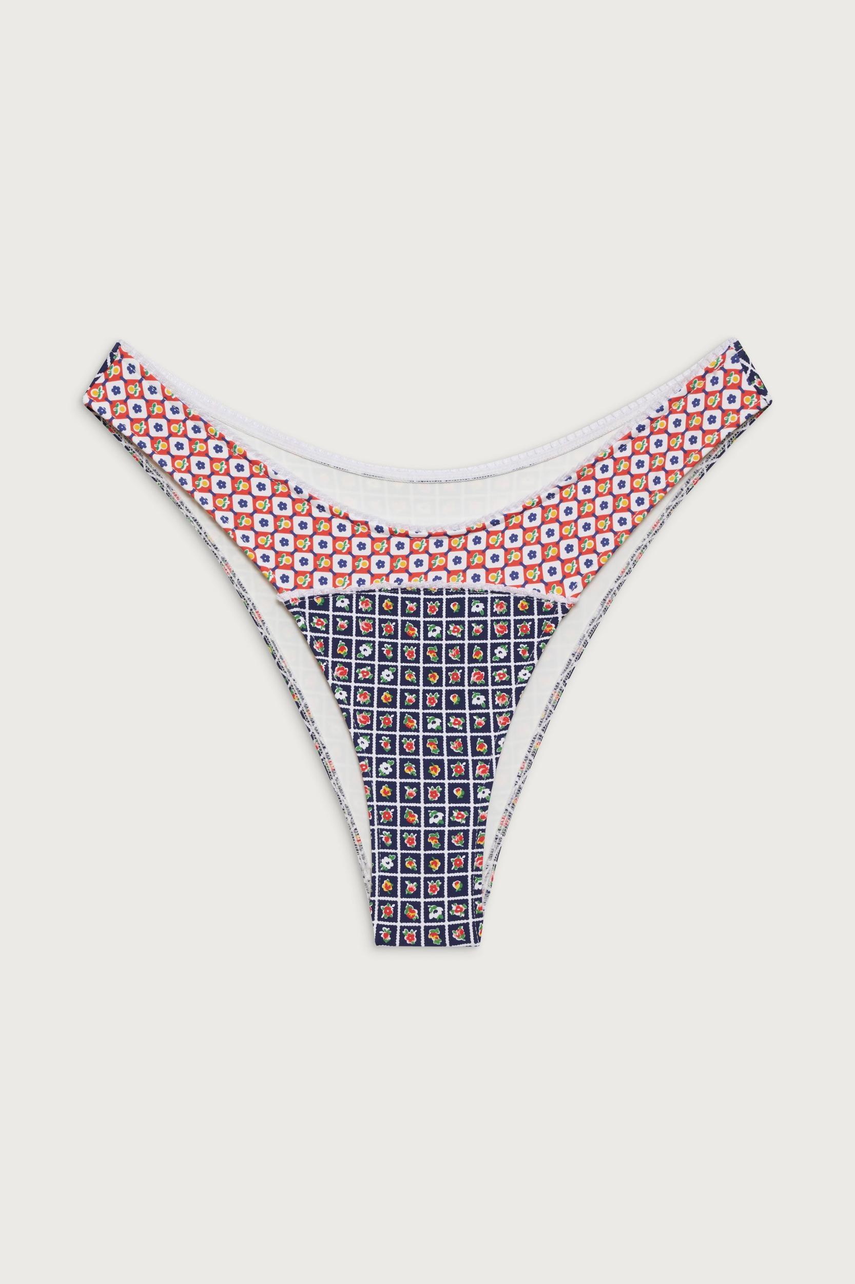Dove Classic Bikini Bottom - Farmhouse Florals Product Image