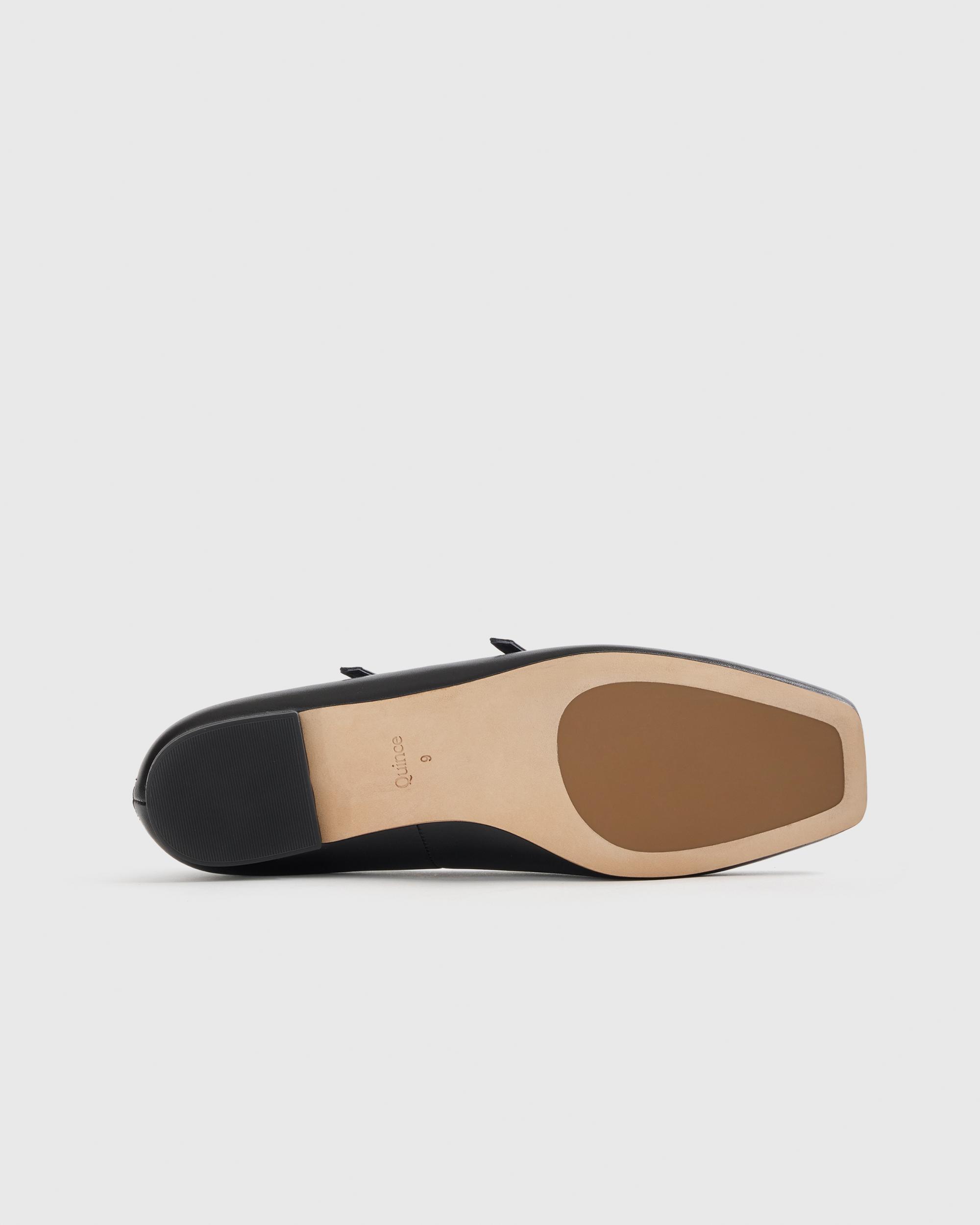 Quince | Women's Italian Leather Strappy Ballet Flat Product Image