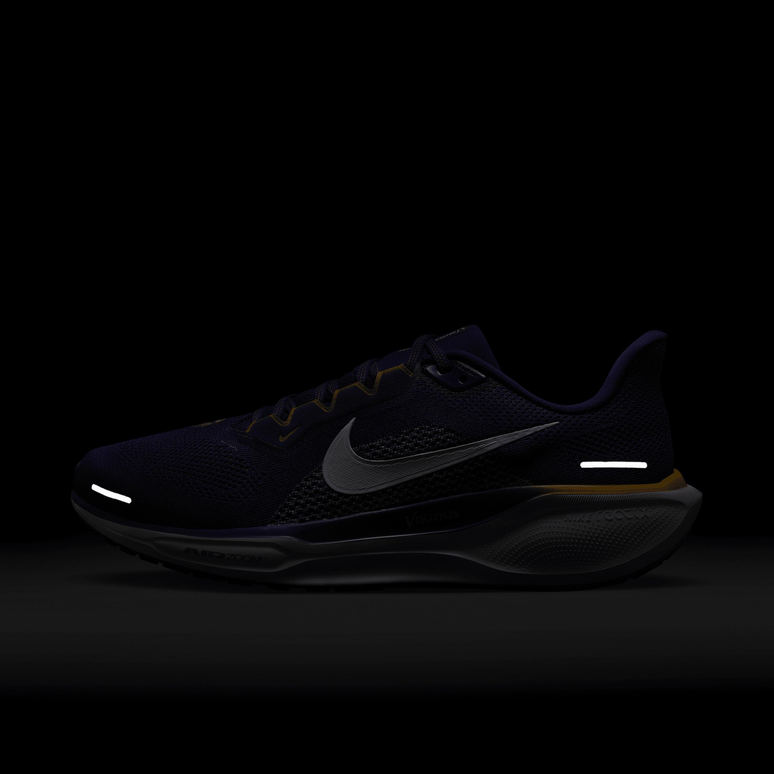 Nike Men's Pegasus 41 NFL Minnesota Vikings Road Running Shoes Product Image