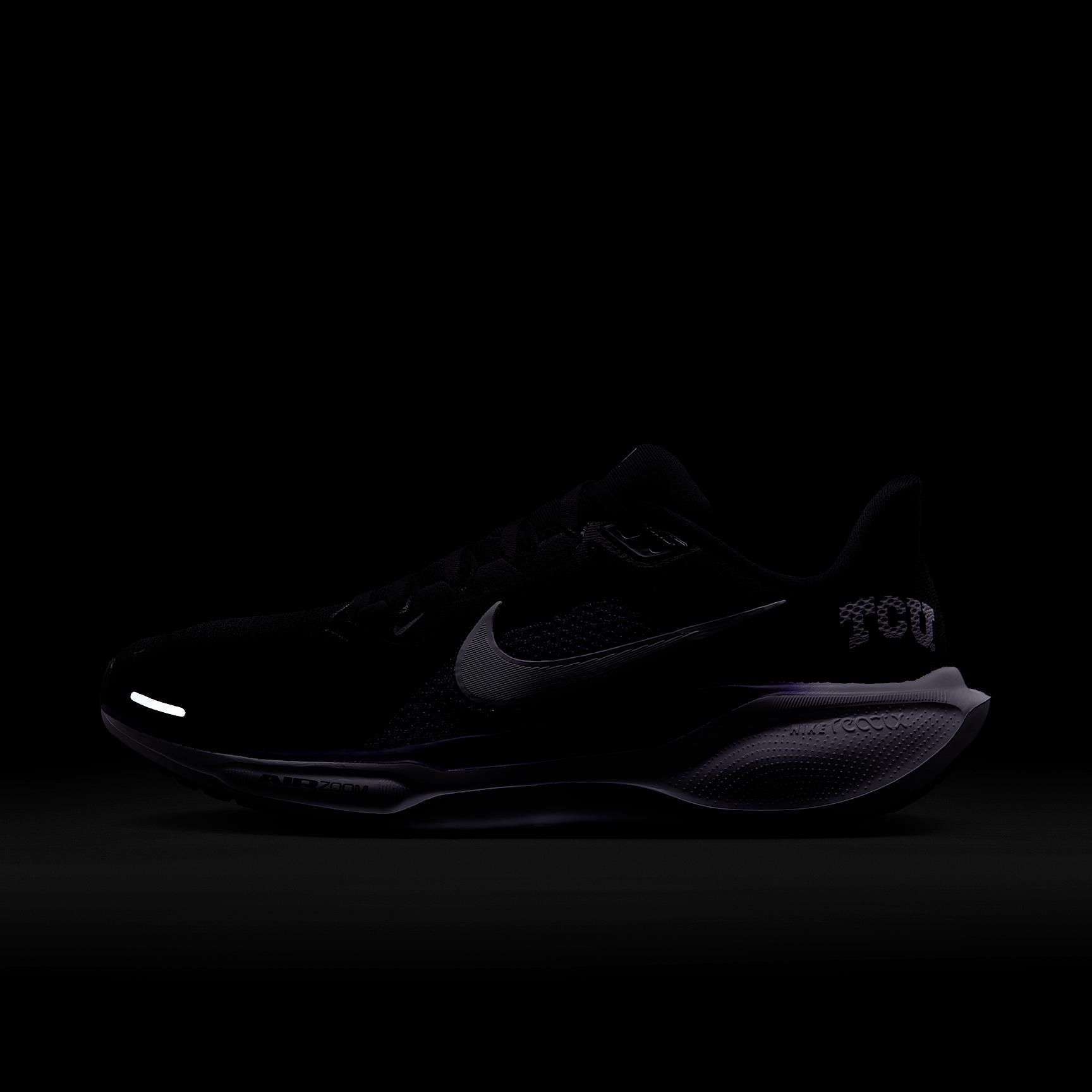 TCU Pegasus 41 Nike Men's College Road Running Shoes Product Image