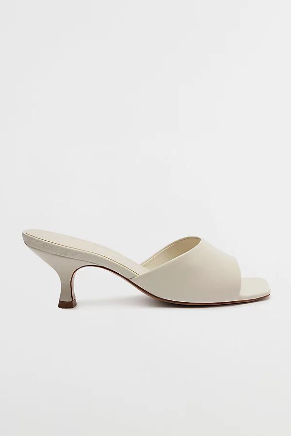 Schutz Dethalia Leather Heeled Mule Womens at Urban Outfitters Product Image