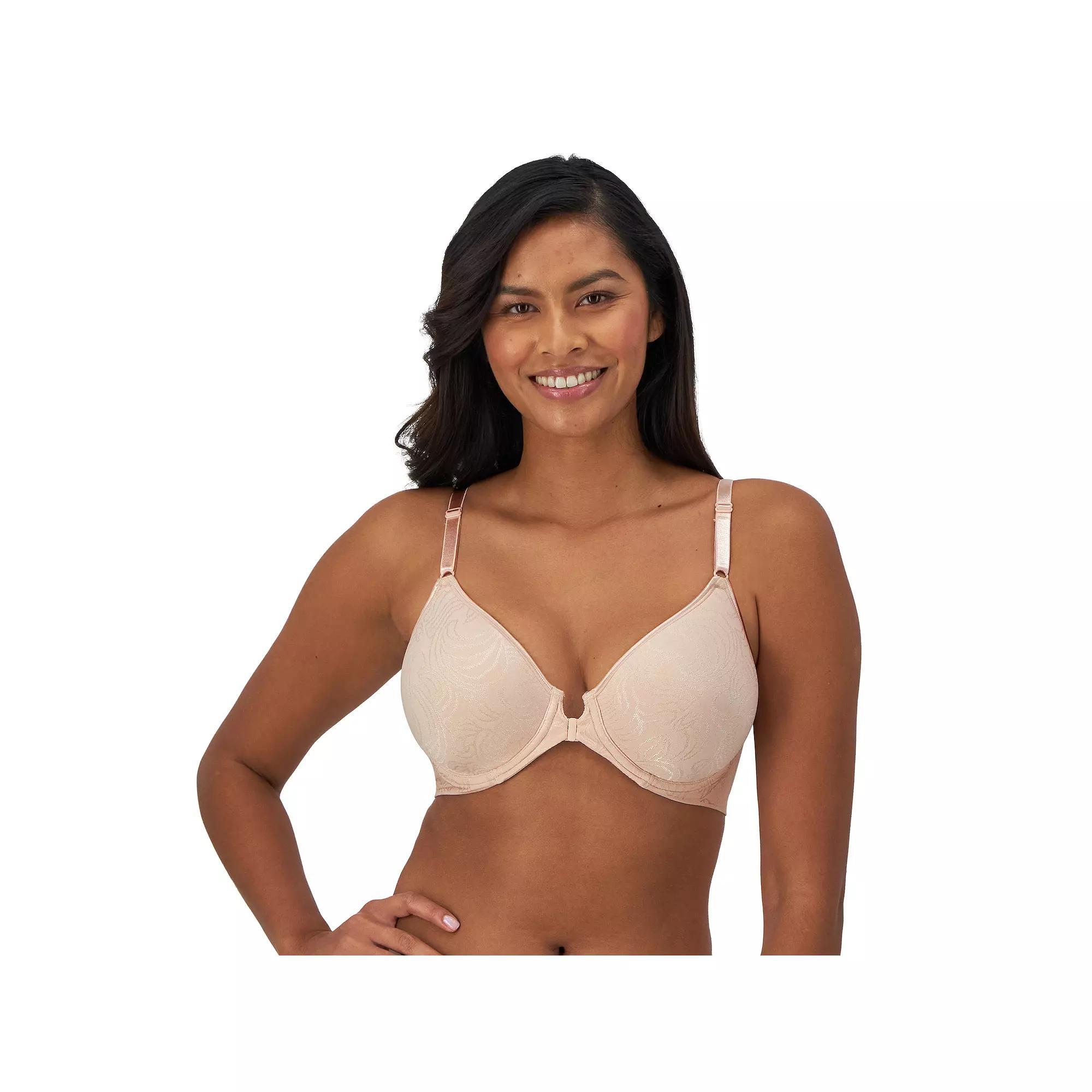 Bali Comfort Revolution Full-Figure Front-Closure Shaping Underwire Bra DF3P66, Womens Product Image