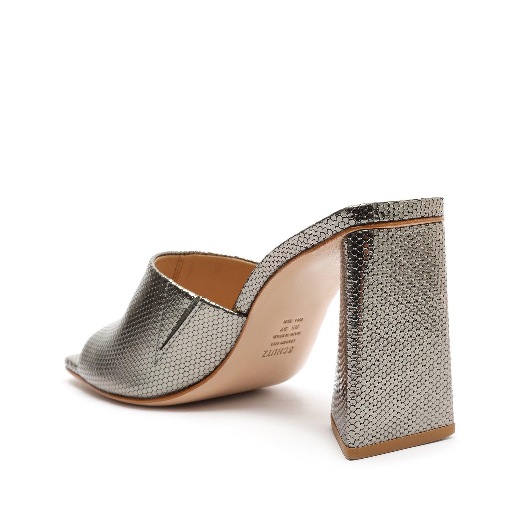 Lizah Metallic Leather Sandal Product Image