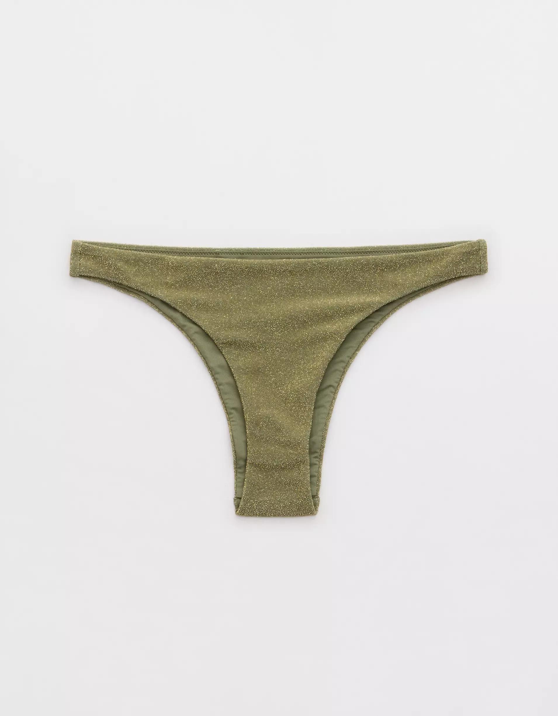 Aerie Sparkle Cheekiest Bikini Bottom Product Image