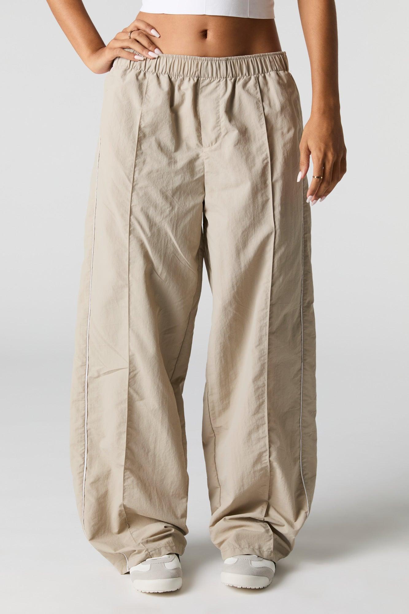 Nylon Wide Leg Pant Female Product Image