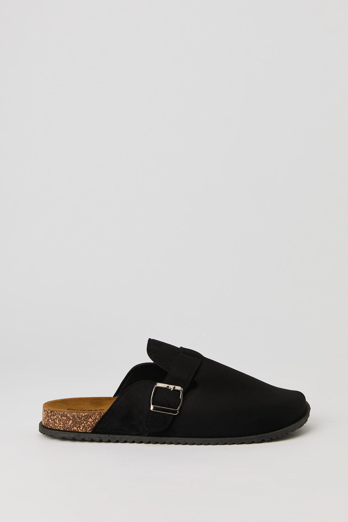 Faux Suede Clog Sandal Male Product Image