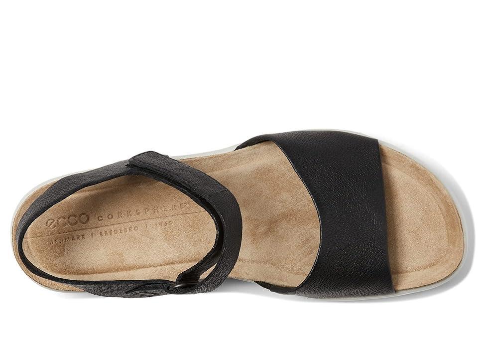 ECCO Flowt Wedge Cork Sandal Women's Shoes Product Image