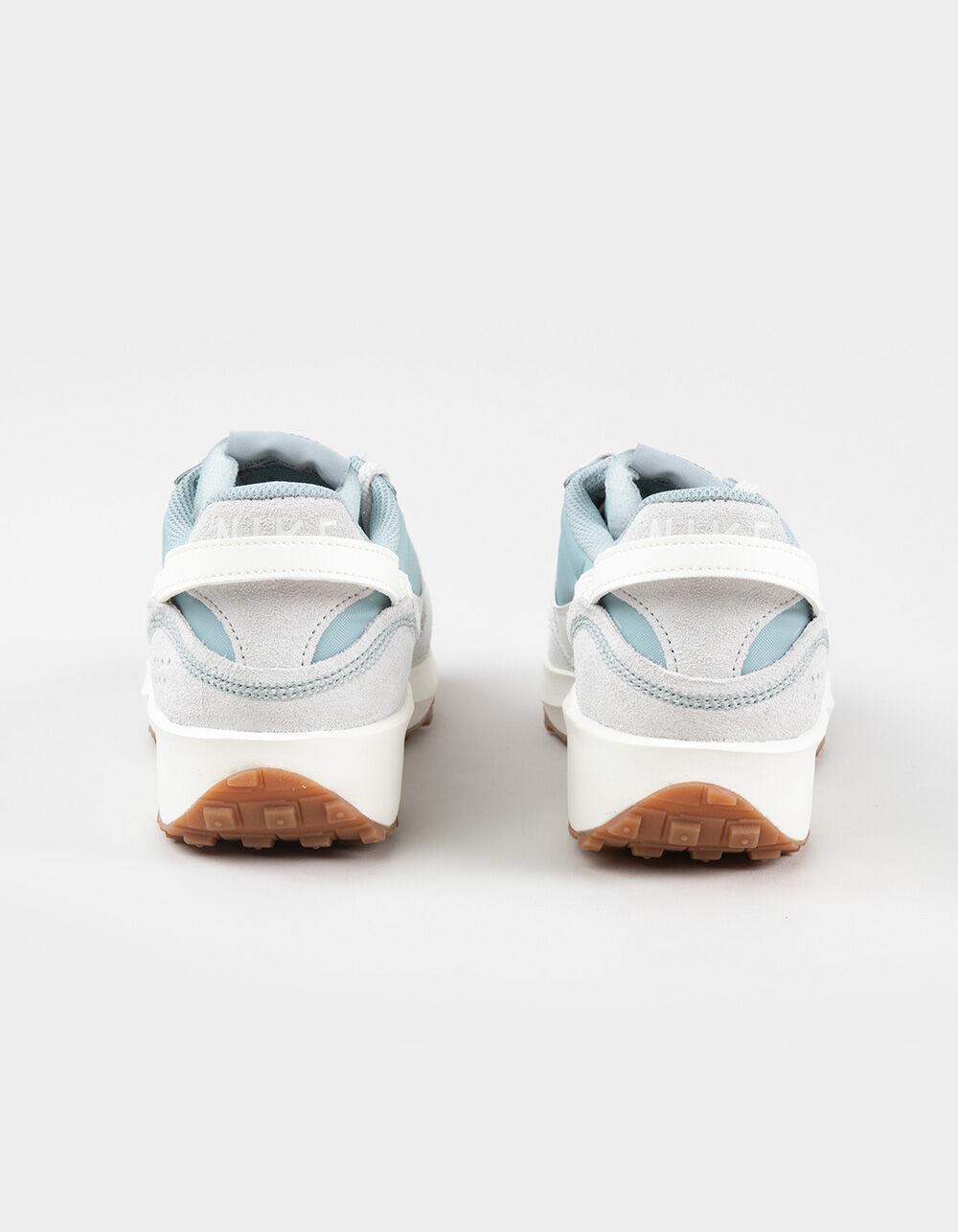 NIKE Waffle Debut Womens Shoes - WHT/BLUE Product Image