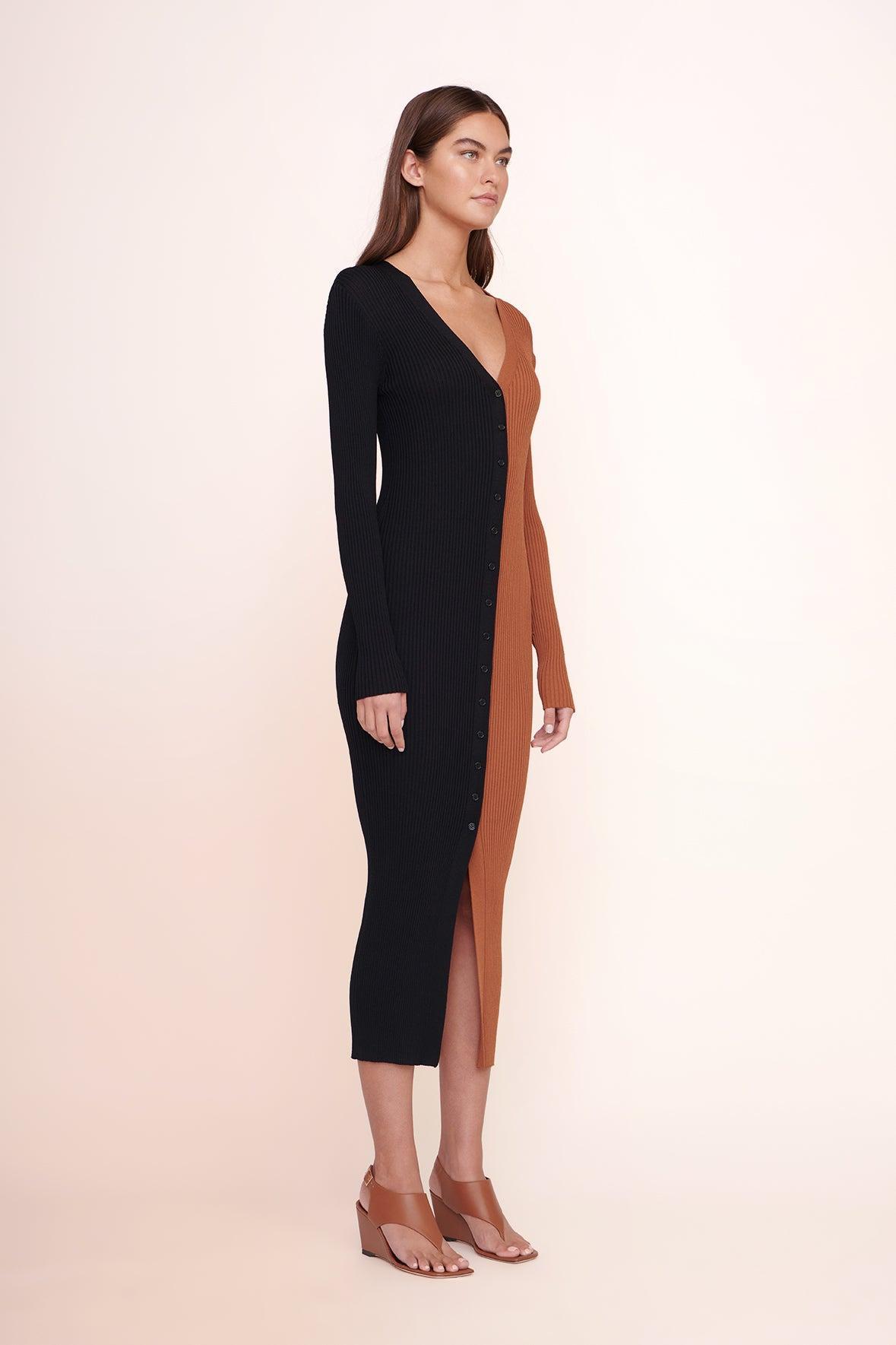 SHOKO SWEATER | TAN BLACK Product Image