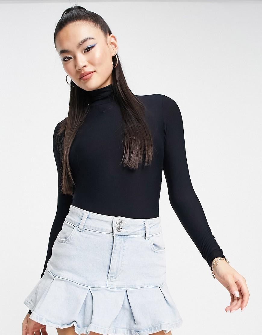 Womens Butter Turtleneck Bodysuit Product Image