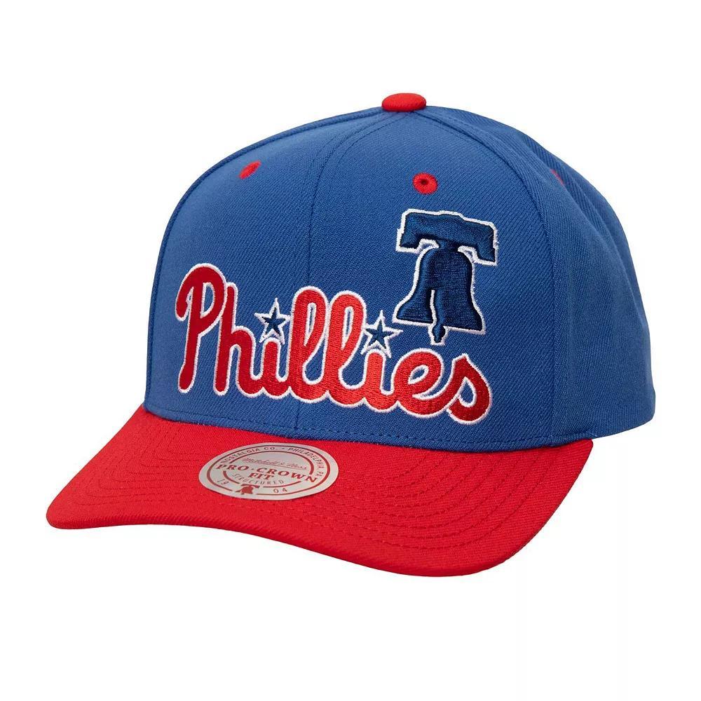 Men's Mitchell & Ness Royal Philadelphia Phillies  All In 2.0 Adjustable Hat, Blue Product Image