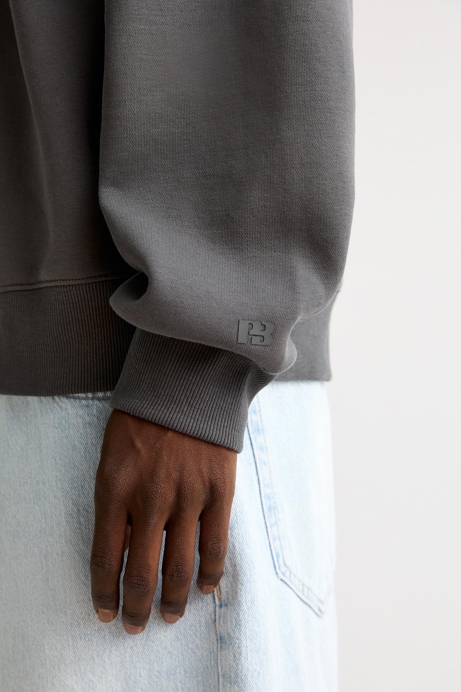 Basic crew neck sweatshirt Product Image