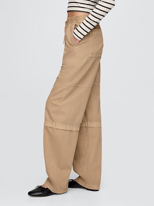 Mid Rise Easy Utility Barrel Pants Product Image