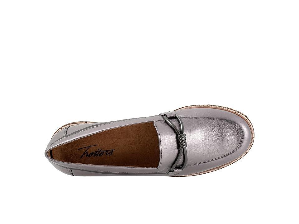 Trotters Fiora Leather Lug Sole Loafers Product Image