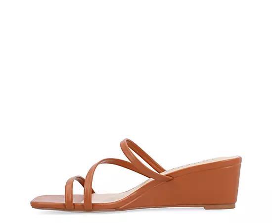 Journee Takarah Womens Wedge Sandals Product Image