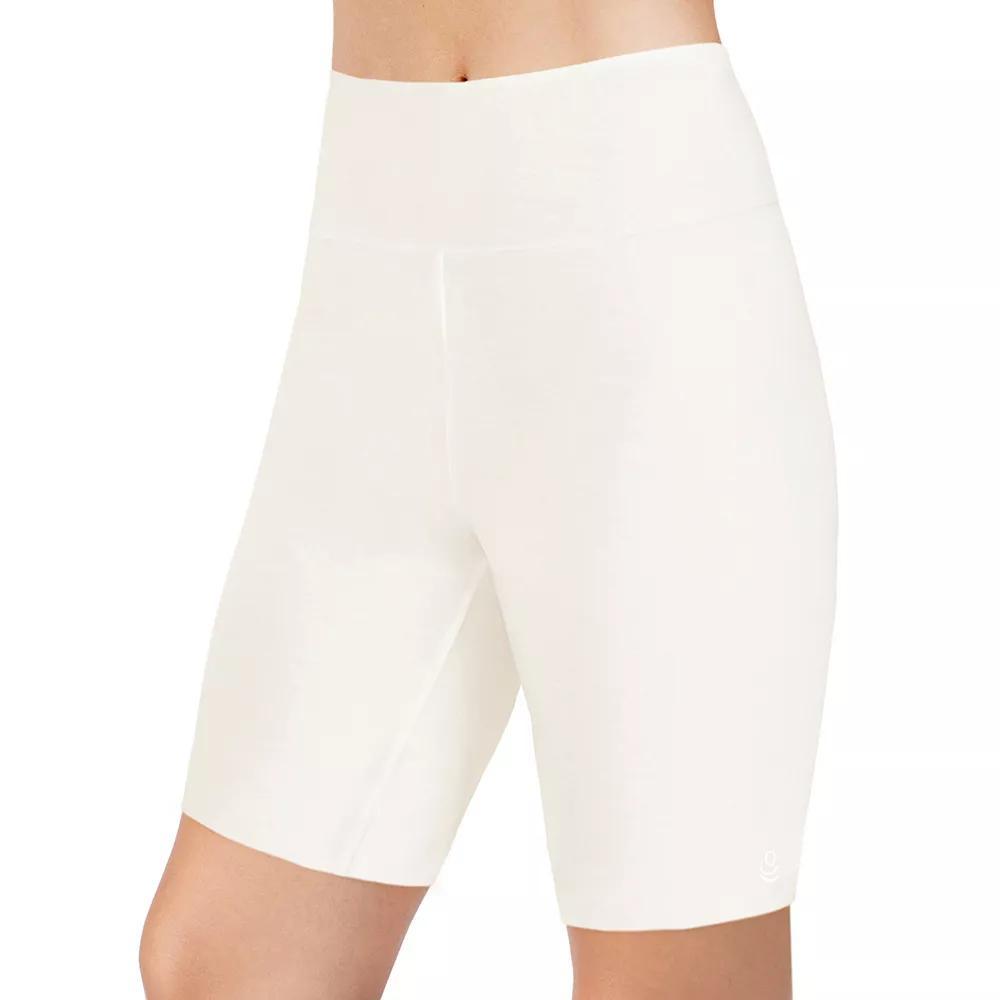 Women's Cuddl Duds® Softwear with Stretch Shorts, Size: Medium, Ivory Product Image