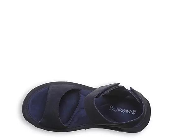 Bearpaw Crest Women's Slingback Platform Sandals, Size: 6, Cadet Product Image