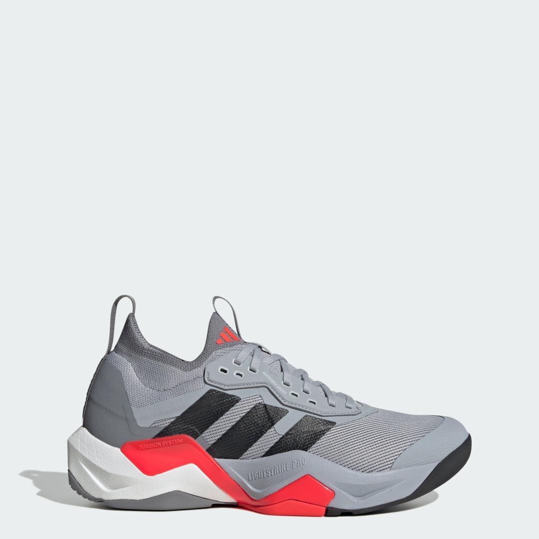 adidas Rapidmove ADV 2 HIIT training shoes Halo Silver 8 Mens Product Image