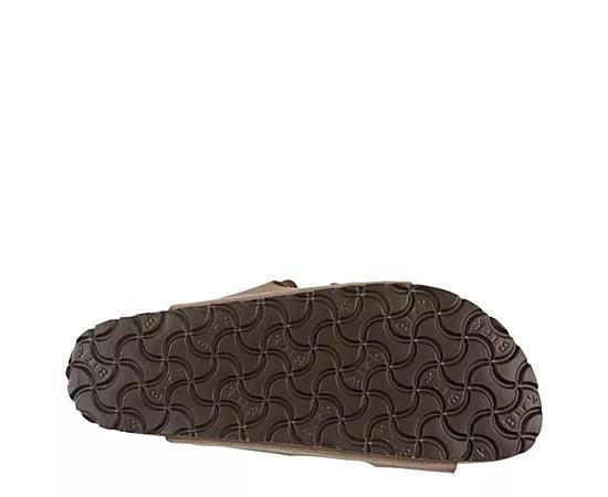 Womens Birkenstock Florida Soft Footbed Slide Sandal - Mocha Product Image