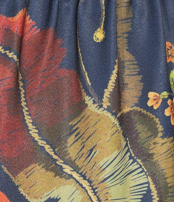 Chelsea & Violet Aurora Coordinating Printed Floral Palazzo Pants Product Image