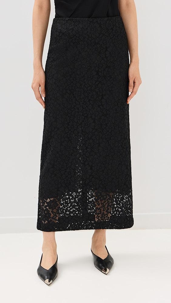 Proenza Schouler Jasmine Skirt in Stretch Lace | Shopbop Product Image