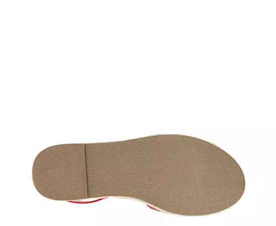 Journee Lyddia Women's Sandals, Size: 10, Red Product Image