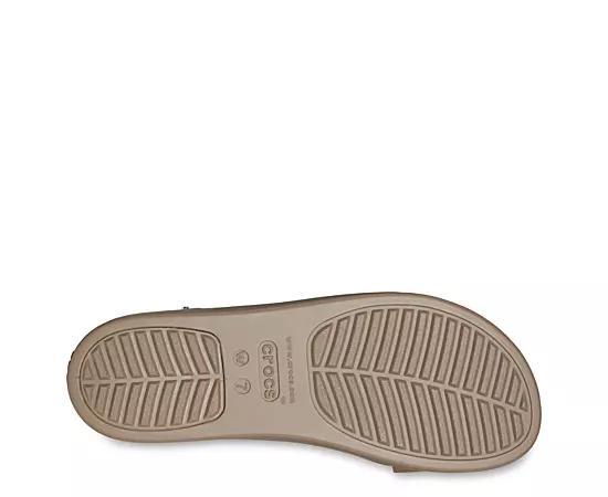 Crocs Womens Brooklyn Low Wedge Platform Sandals Product Image