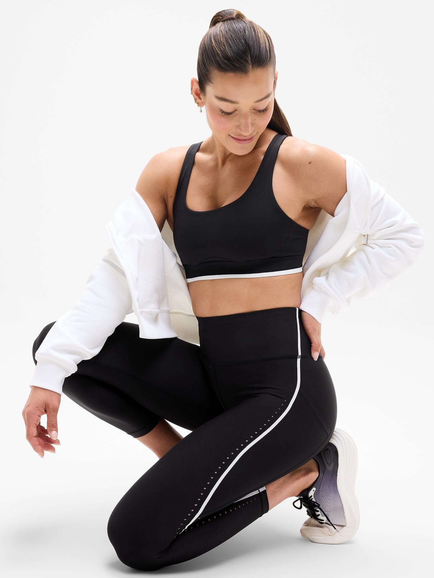 Interval Stash Ultra High Rise Tipped Lasercut 7/8 Legging Product Image