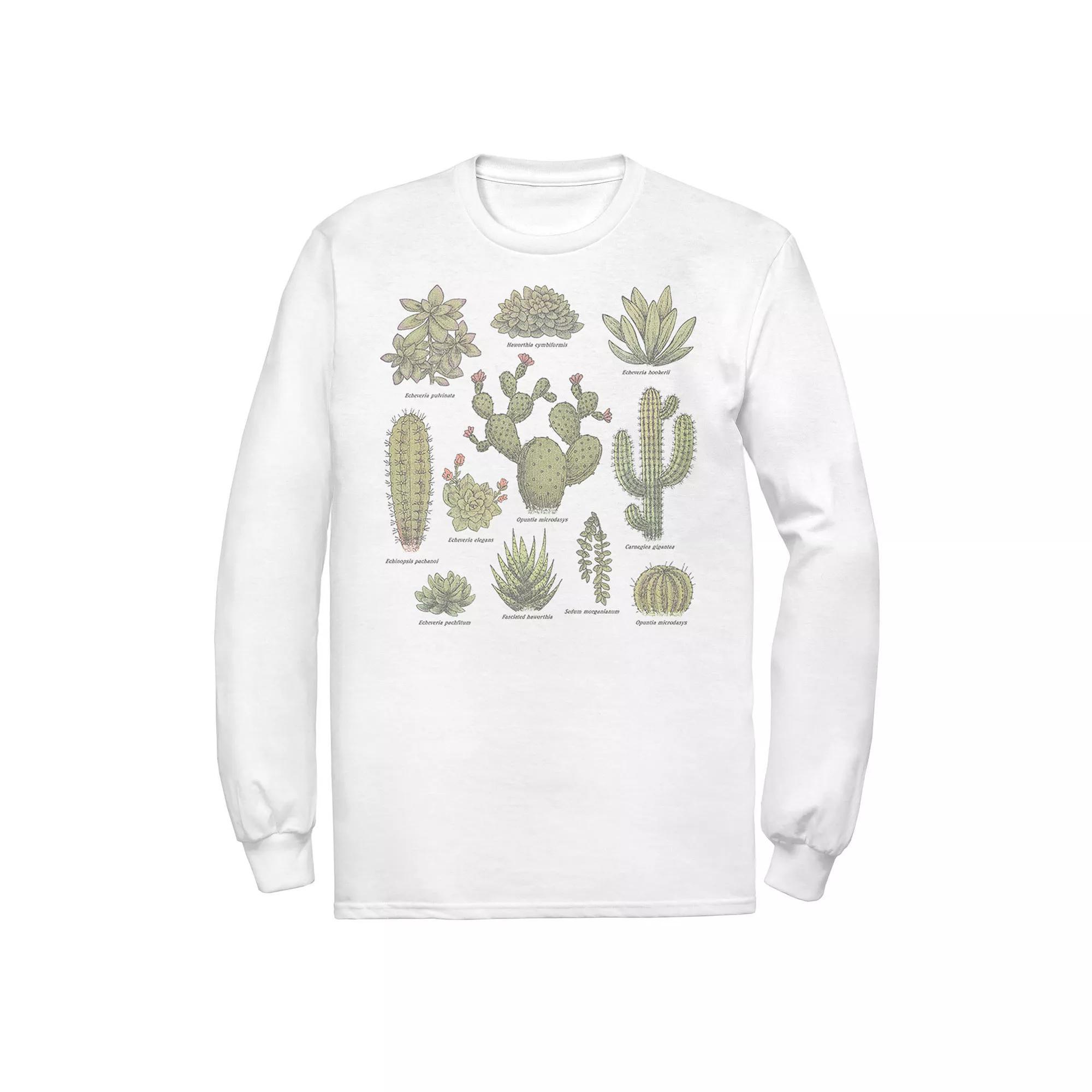 Mens Fifth Sun Botanical Cactus Line Up Tee Product Image