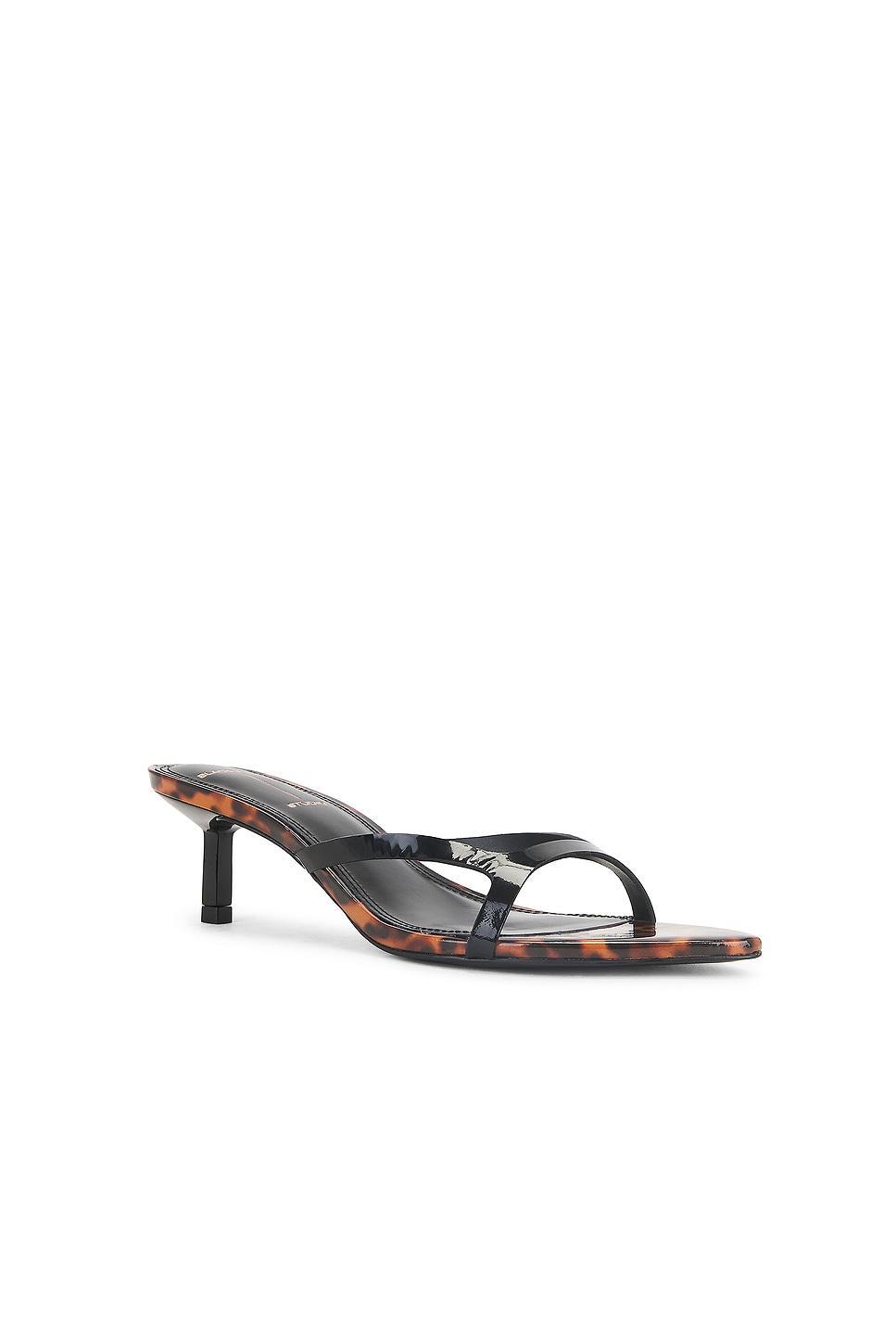 Emilia 50 Mule BLACK SUEDE STUDIO Product Image