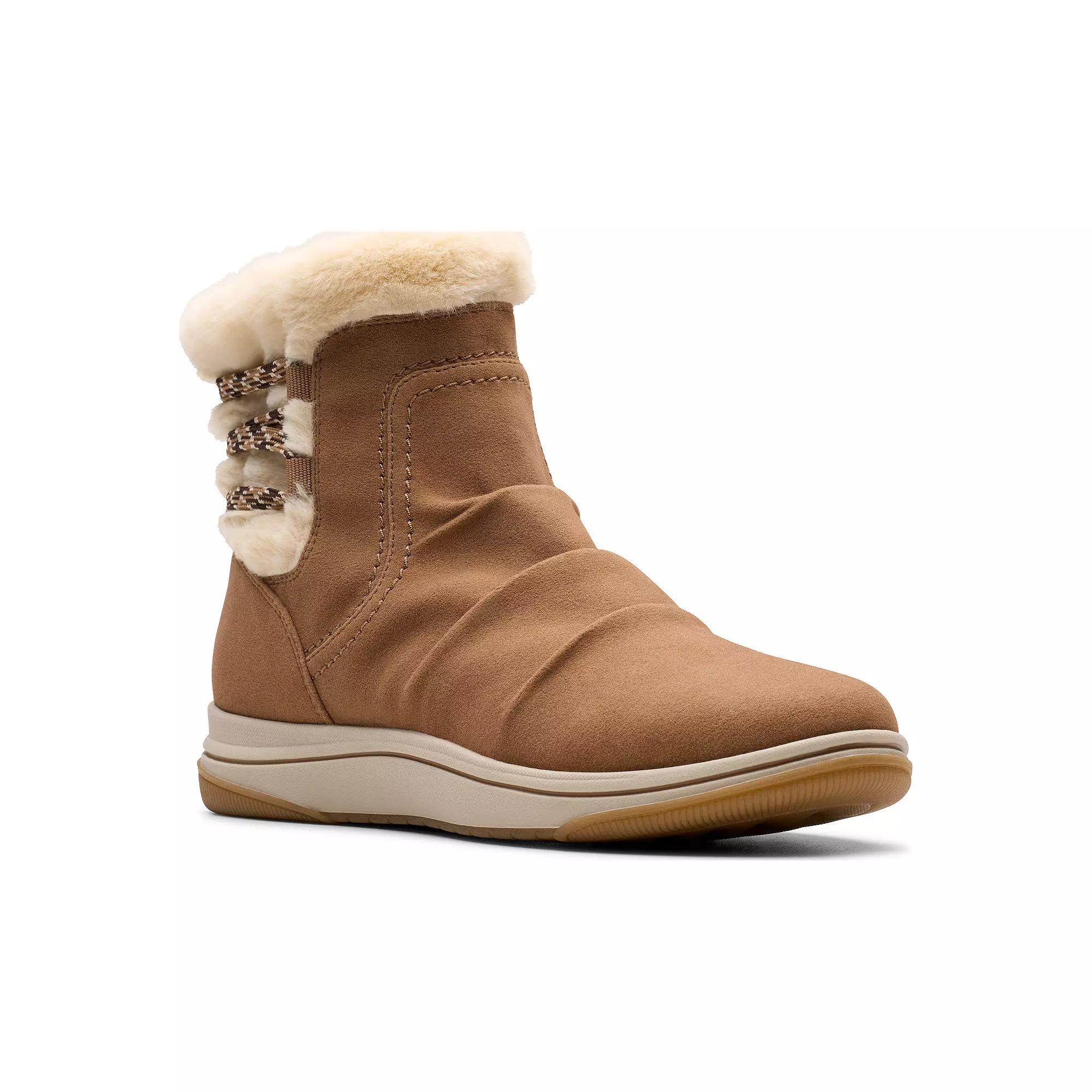 Clarks® Breeze Cozy Women's Winter Boots, Size: 10, Dark Brown Product Image
