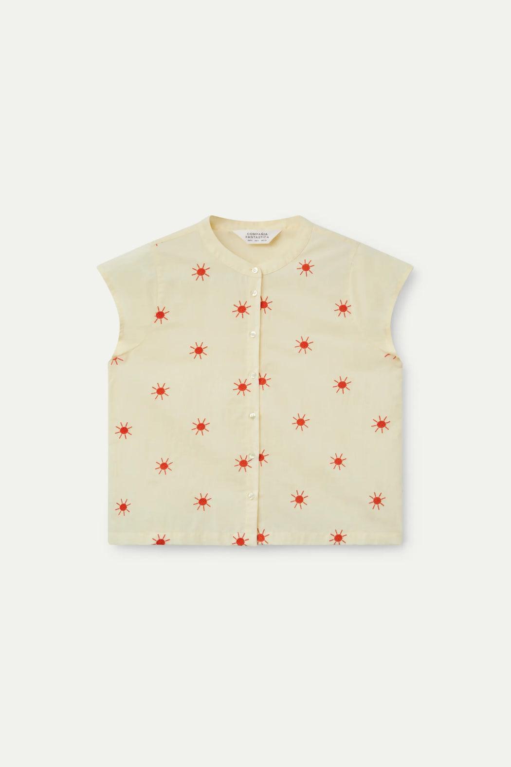 Sun Embroidered Blouse Product Image
