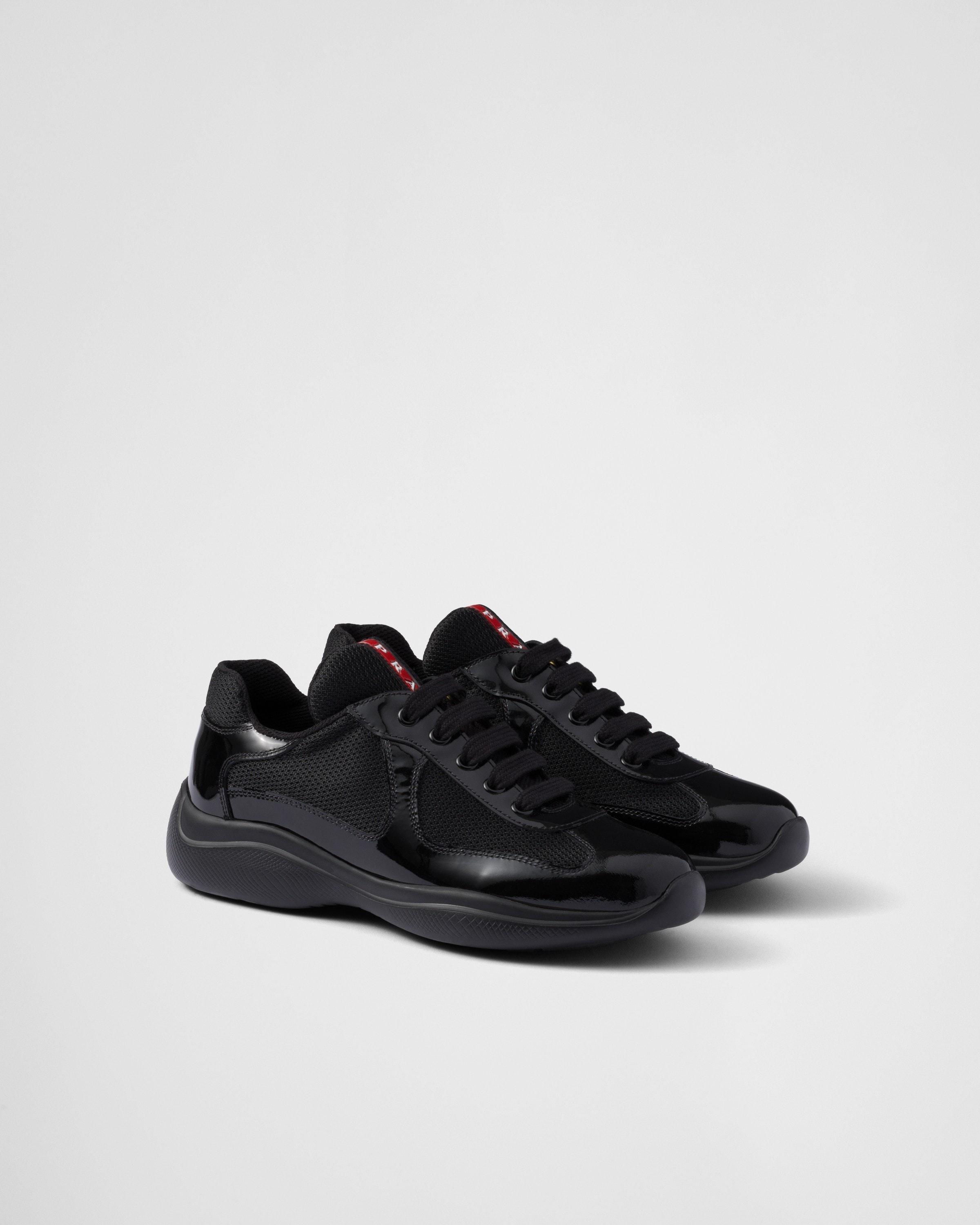 Prada America's Cup biker fabric sneakers Product Image