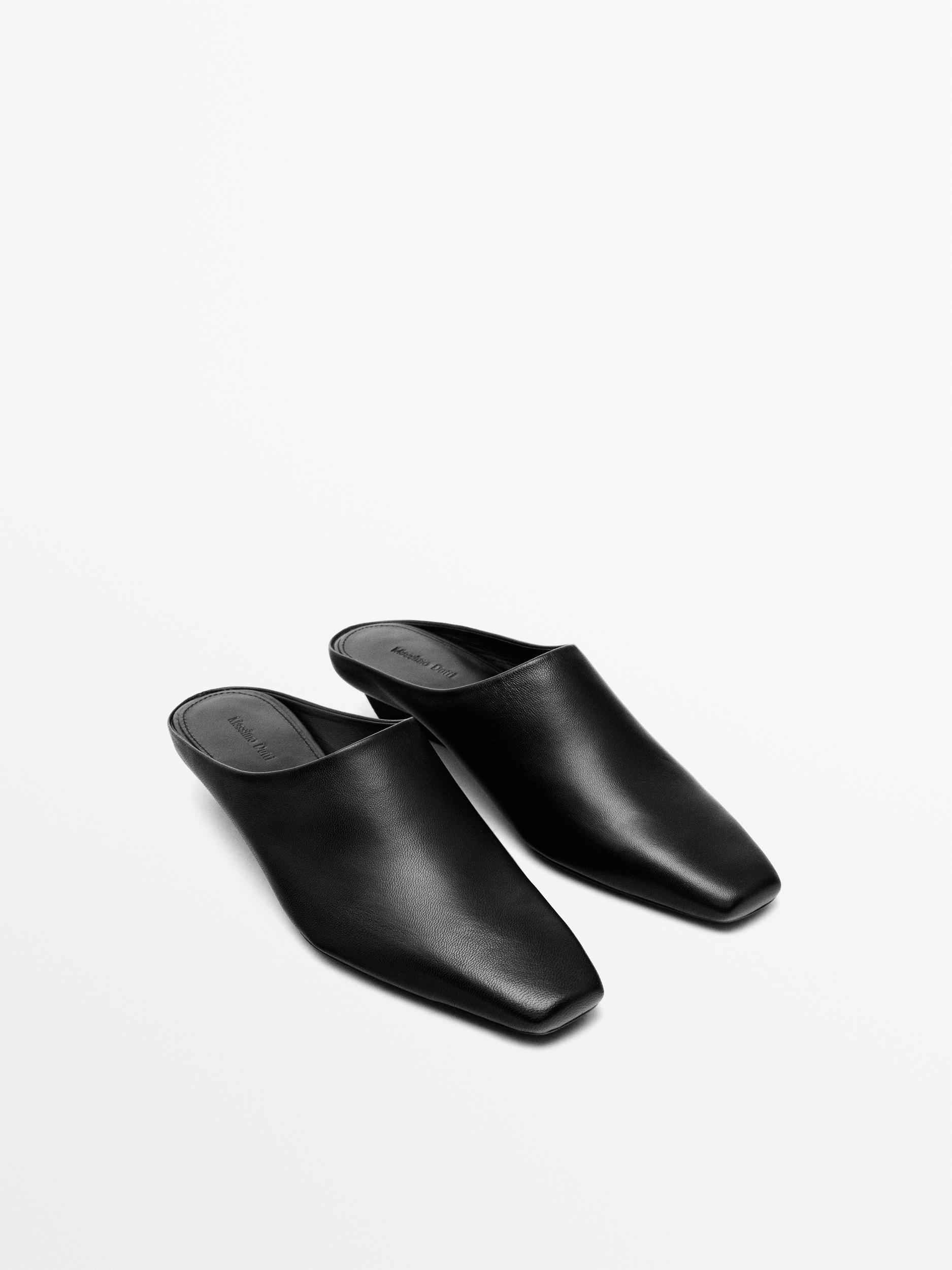 Wedge heeled mules Product Image