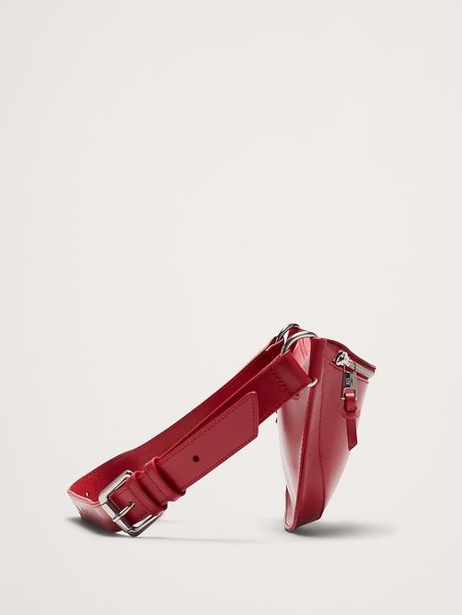 Metallic Leather Belt Bag Product Image