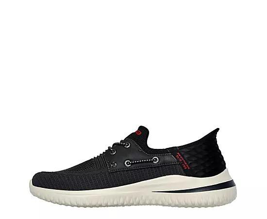 Skechers Mens Delson 3.0 Roth Washable Knit Slip Product Image