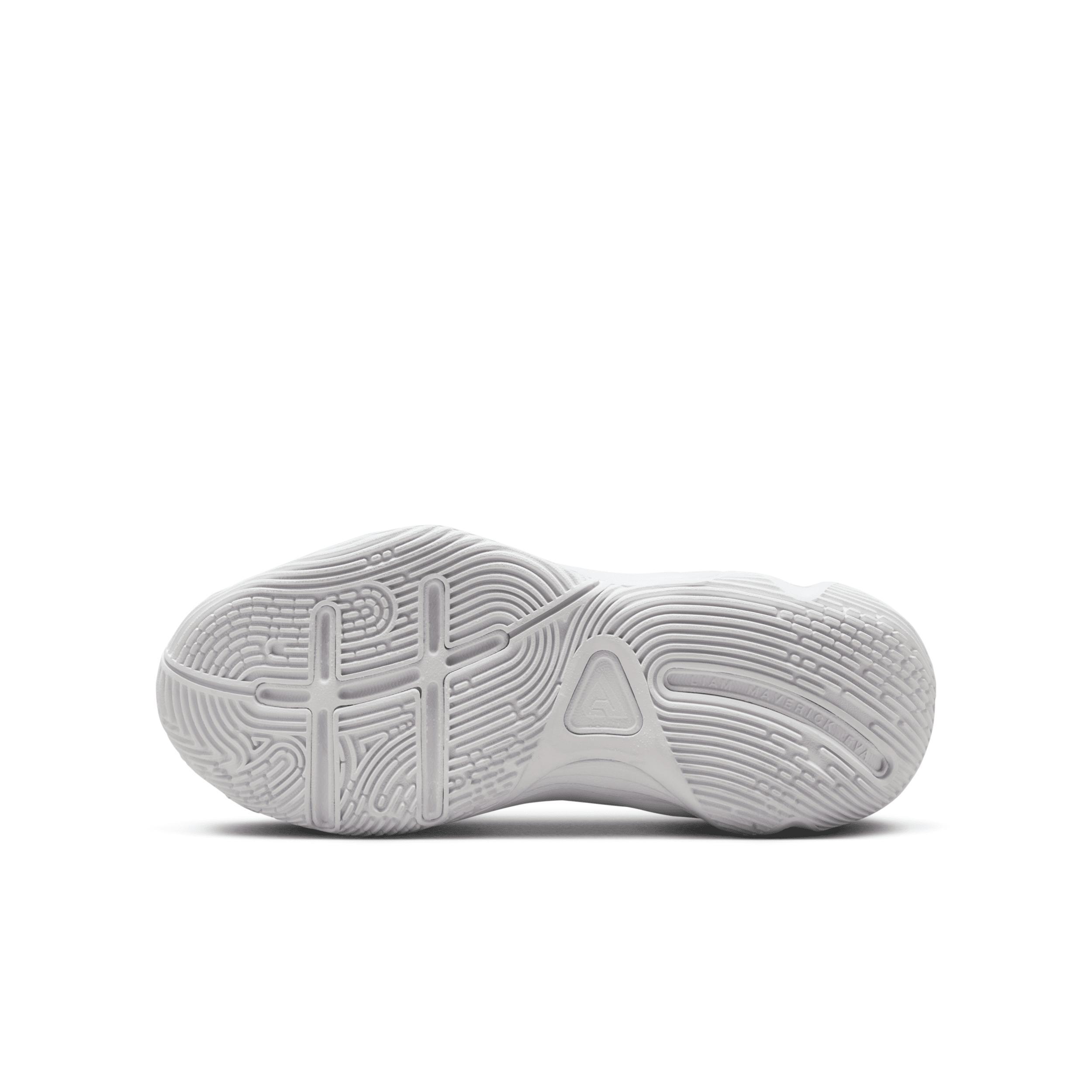 Nike Giannis Immortality 4 Kids Basketball Shoes, Boy's, Size: 2, Grey Gold Product Image