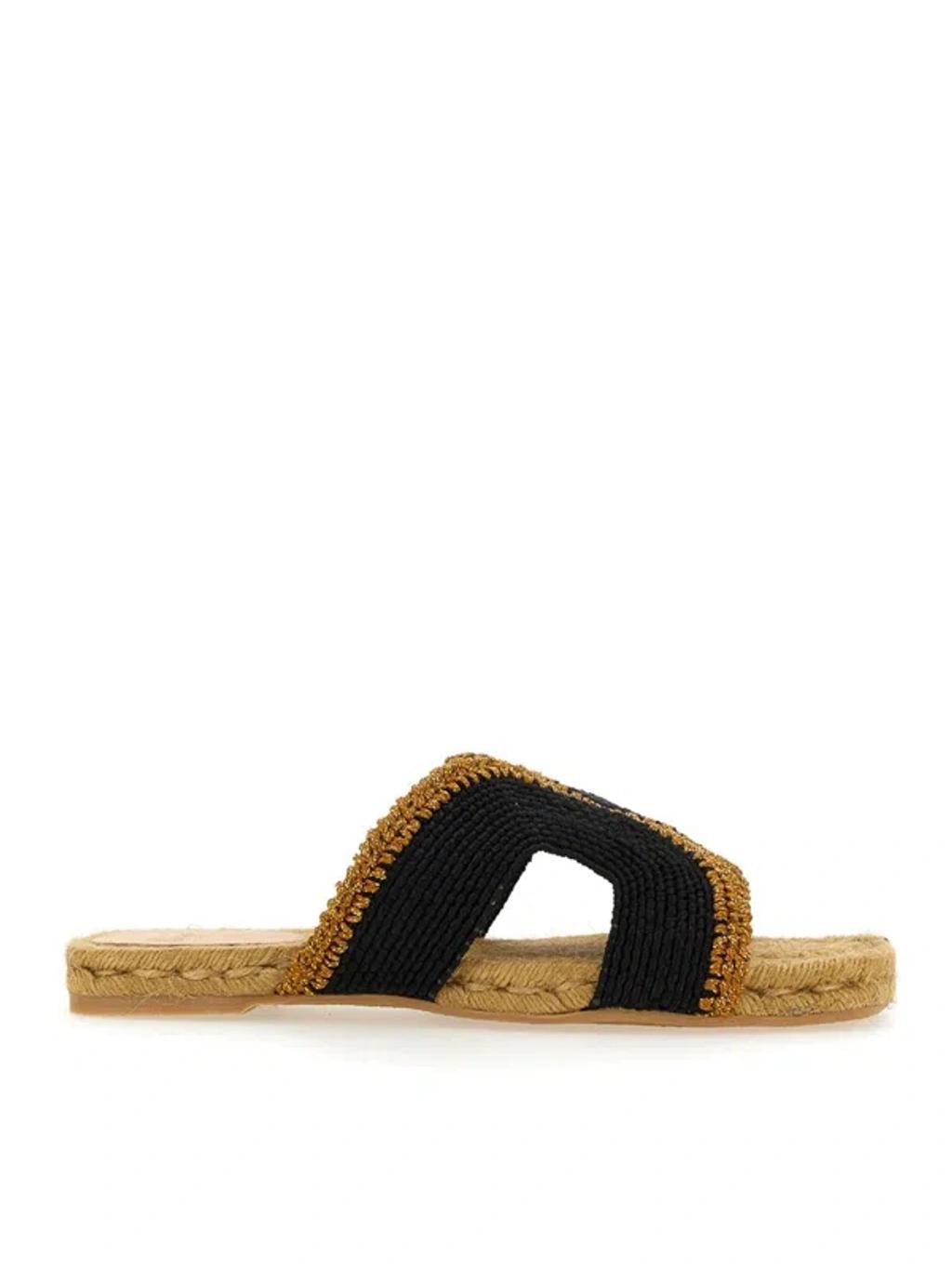 CASTAÃ±ER Rayon Sandal In Black Product Image