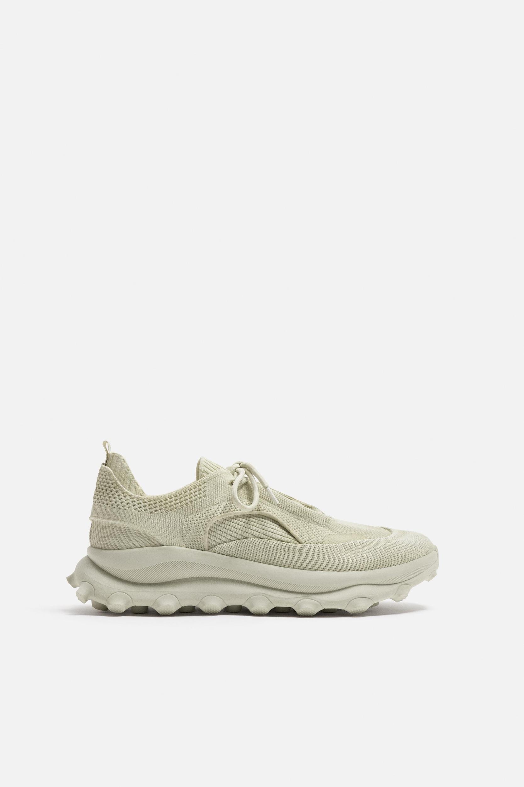 CHUNKY KNIT SNEAKERS Product Image