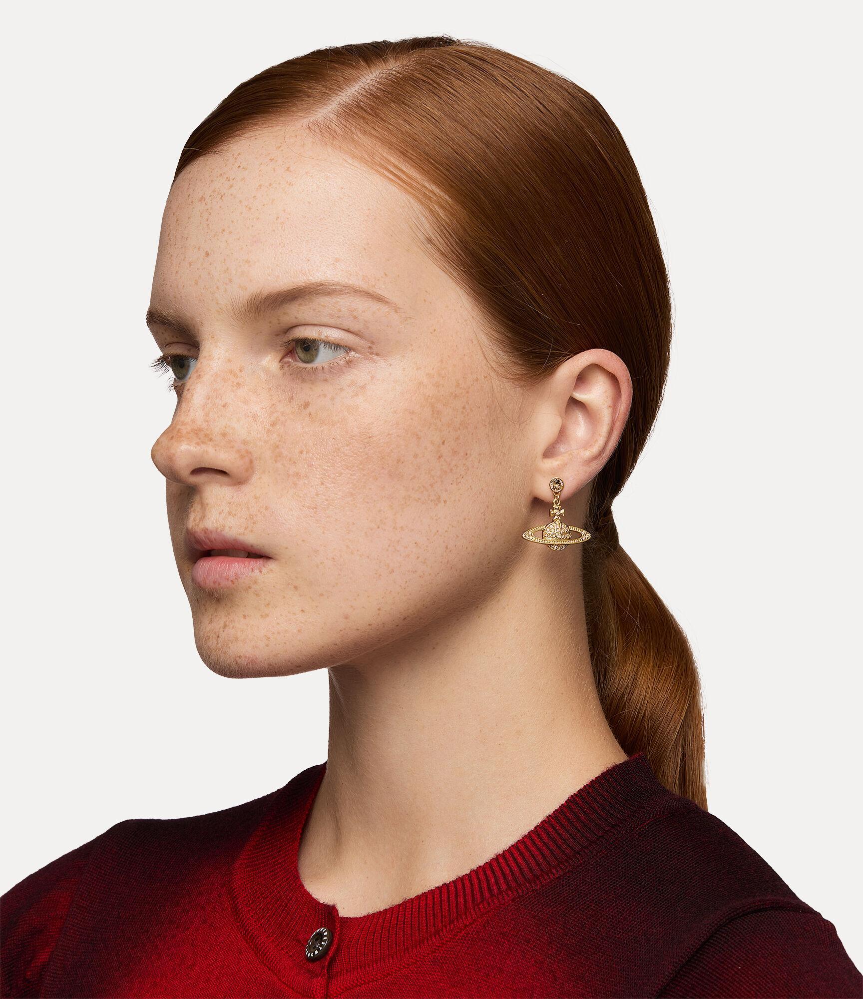 Mini Bas Relief Drop Earrings Product Image