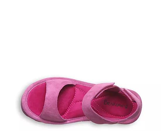Bearpaw Crest Women's Slingback Platform Sandals, Size: 8, Orchid Product Image