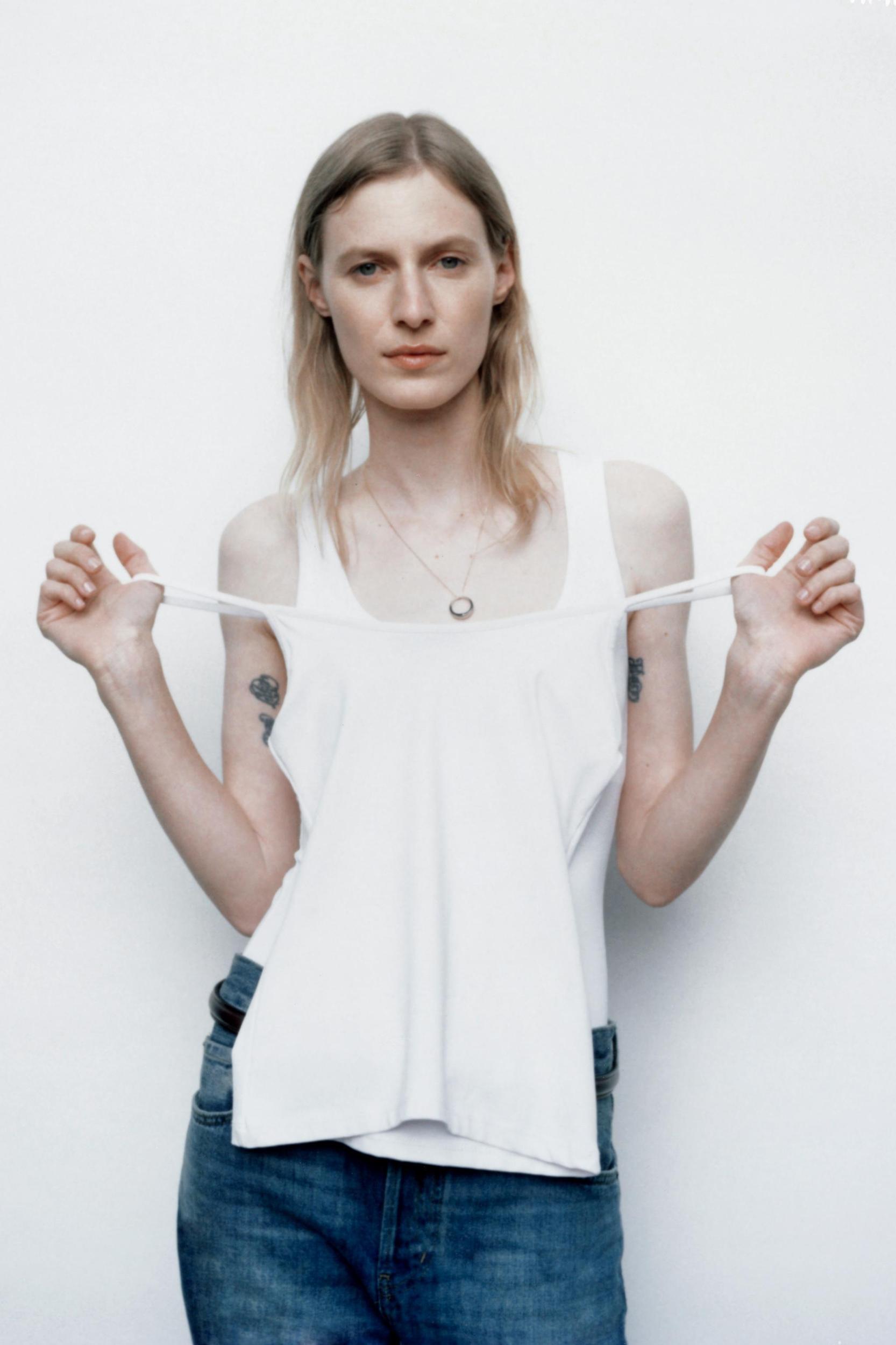 POLYAMIDE SPAGHETTI STRAP CAMISOLE Product Image