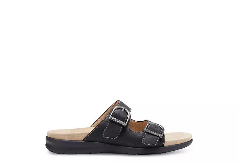 Eastland Avery Women's Slide Sandals, Size: 9, Dark Brown Product Image
